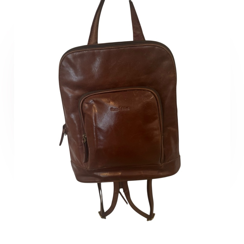 Marco Fabrinni Soft Leather Backpack Style Purse